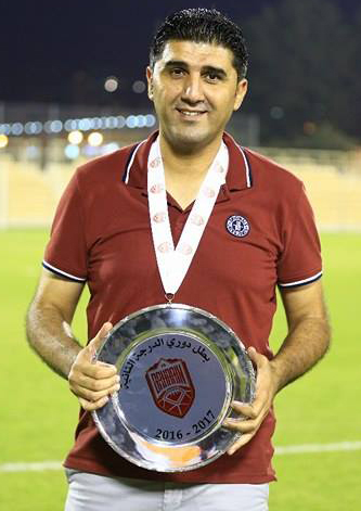 مدربنا الشاب هيثم جطل يقود فريق الشباب بنجاح إلى دوري المحترفين البحريني