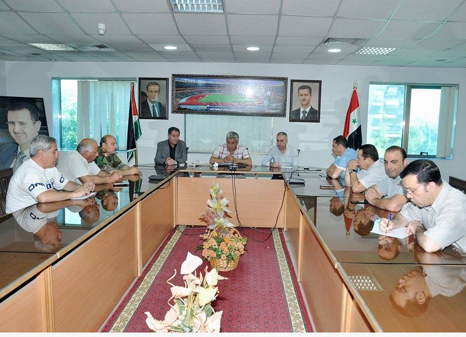 خلال لقائه مع اتحادات الألعاب المشاركة بدورة التضامن … د. خياطة يطالب ببذل المزيد من الجهود لتحقيق انجازات جديدة للرياضة السورية