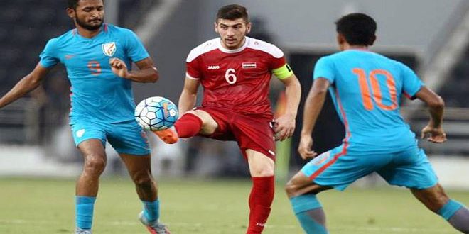 منتخب سورية الأولمبي لكرة القدم يفوز على نظيره الهندي في افتتاح مشواره بتصفيات آسيا
