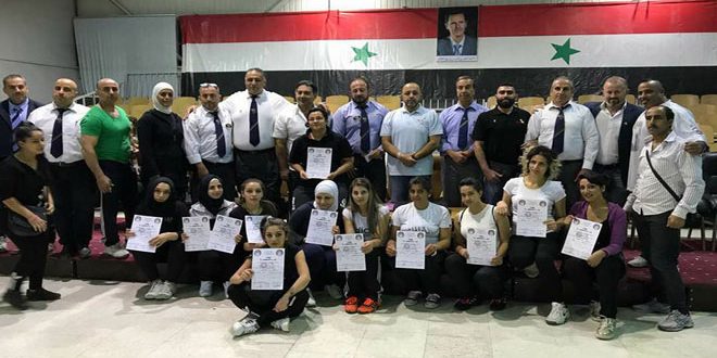 دمشق أولا في بطولة الجمهورية للقوة البدنية للرجال والسيدات