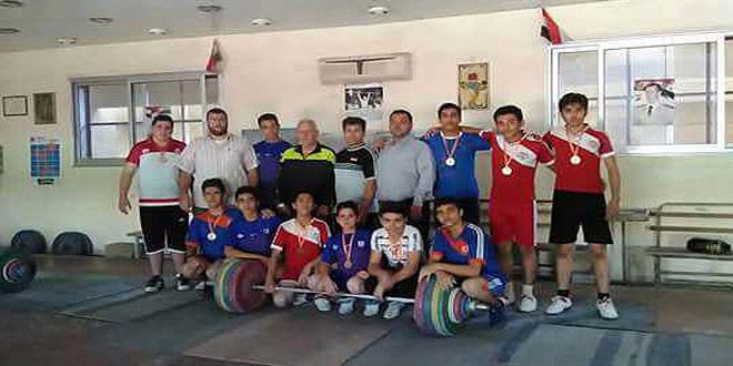 مهرجان رياضي لرفع الأثقال في حمص