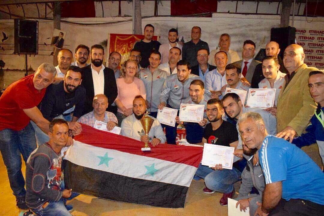 نادي الاتحاد يحتفي بأول لقب في تاريخه بدوري كرة اليد للرجال
