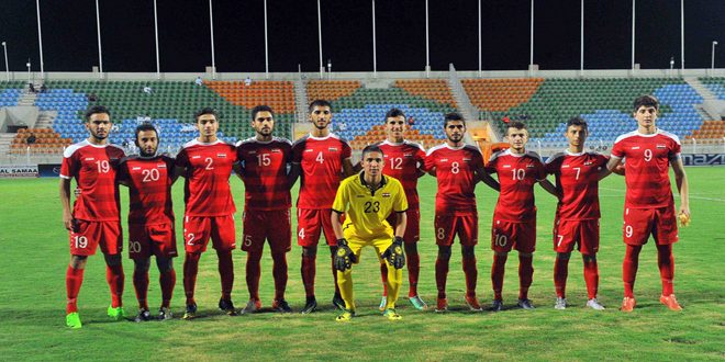 قائمة نهائية للاعبي منتخب شباب سورية لكرة القدم