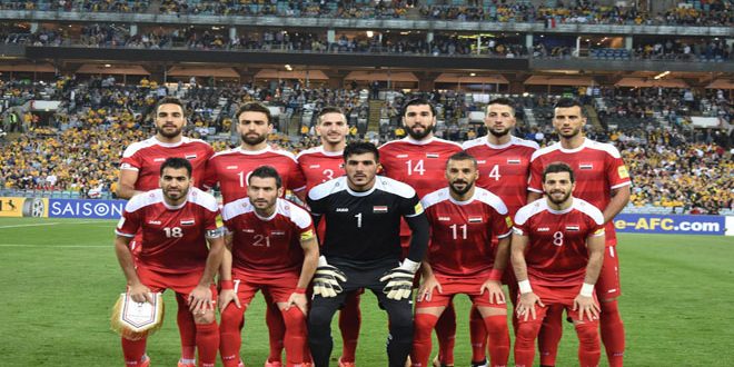 فيفا يشيد بمنتخب سورية: قدم أداء مميزا يبشر بمستقبل أفضل للكرة السورية