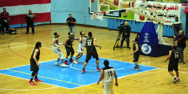 فريق الجيش يتوج بلقب بطولة كأس الجمهورية بكرة السلة للرجال